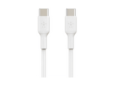 Cable USB - Belkin Cable USB-C a USB-C de 60 W, 2m, Universal, Carga Rápida, Blanco