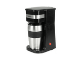 Cafetera de goteo - Jocca 2768, 750 W, 420 ml, 1 Taza, Filtro de malla reutilizable, Apagado automático, Negro