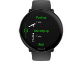 Reloj deportivo - Polar Ignite 3, 22 mm, 1.2, AMOLED, Talla S-L, Cristal curvo, GPS dual, Autonomía 5 días, Night Black