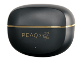 Auriculares True Wireless - PEAQ PTW 4000 RW, 30 h de autonomía, Negro