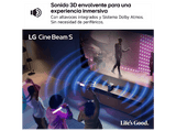 Proyector - LG PU615U, 3840 x 2160 píxeles, 20.000 h, UHD 4K, Plateado