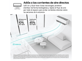 Aire acondicionado Split 1 x 1 - LG MAGNA12LX, 3010 fg/h, WiFi, Freeze Cleaning, Blanco