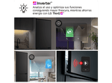 Frigorífico combi - LG GBBS726APY, No Frost, 203 cm, 375 l, DoorCooling+™, FRESHBalancer™, Inox antihuellas