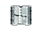 Lavavajillas integrable - Whirlpool WI 7020 PF, 14 cubiertos, 8 programas, 60 cm, Tercera bandeja, PowerClean Pro, Sin panelar