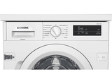 Lavadora secadora integrable - SIEMENS WI12W327ES, Serie IQ500, 8 kg, 1200 rpm, 8 programas, WaterPerfect Plus, VarioSpeed,  Blanco