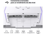Monitor gaming - LG UltraGear™ 32G810SA-W, 32 4K UHD, 144 Hz, 1 ms, 2x HDMI, 1x USB-C, FreeSync™, Smart TV webOS, Morado grisáceo