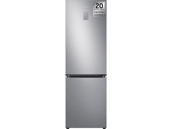 Frigorífico combi -  Samsung SMART AI RB34C775CS9/EF, No Frost,  185.3cm, 344l, All-Around Cooling, Metal Cooling, WiFi, Inox