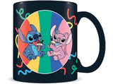 Pack Merchandising - Lilo & Stitch: Set taza, posavasos y llavero, Stitch y Angel
