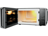 Microondas con grill - Beko MGC20130SFB, 700 W Potencia del Microondas, 900W Potencia Grill, 10 Niveles de Potencia, 20 l, Sliver