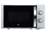 Microondas - ok. OMW 2024-3 S, 1050 W, 5 Niveles de Potencia, 20l, Control Mecánico, Plata