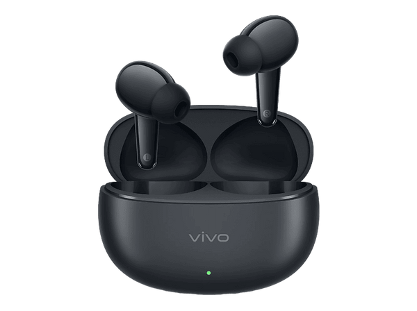 Auriculares True Wireless - vivo Buds Pro, 55 h de Autonomía total, ANC de 55 dB, IP54, Basalt Black