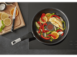 Set de sartenes - Tefal Jordi Cruz G3200S2A, 20/26 cm, Mango fijo, Revestimiento antiadherente, Antirayaduras, Inducción, Titanium