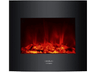 Estufa eléctrica - Cecotec Ready Warm 2600 Curved Flames, Chimenea, Decorativa, Tamaño 26", 2000 W, Negro