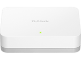 Switch - D-Link GO-SW-5G, 5 puertos, Gigabit Ethernet LAN RJ-45, Sin gestión, 1000 Mbps/puerto, Blanco
