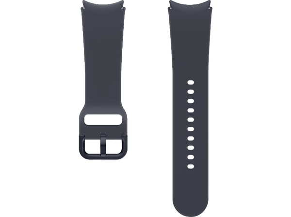 Correa - Samsung ET-SFR93SBEGEU, Para Galaxy Watch 6, S/M, 20 mm, Correa deportiva, Grafito