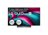 TV OLED 48 - LG OLED48C57LA, OLED 4K, Procesador Inteligente α9 AI Processor 4K Gen8, Smart TV, DVB-T2 (H.265), Negro