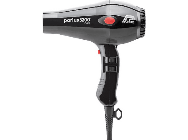 Secador - Parlux,  3200 Plus, 2 Velocidades, 4 Temperaturas, K-Lamination, Negro