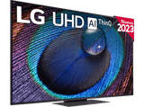 TV LED 55 - LG 55UR91006LA, UHD 4K, Inteligente α5  4K Gen6, Smart TV, DVB-T2 (H.265), Calibración TV incluida,Azul ceniza