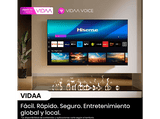 TV Mini LED 50 - Hisense 50U6NQ, UHD 4K, Quad Core/MT9603, Dolby VIsion&Atmos, Smart TV, Mini LED, Game Bar, IA, Negro