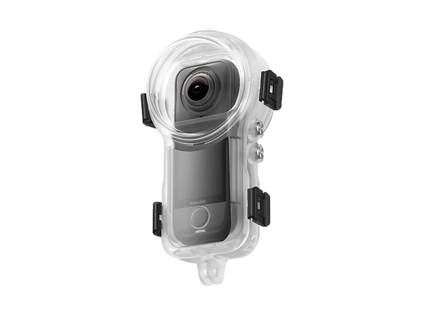 Accesorio cámara deportiva - Insta360 CINSBAFK, Funda de buceo invisible, Para Insta360 X4 Air, Impermeable hasta 60 m