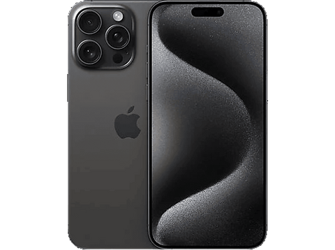 REACONDICIONADO Excelente Apple iPhone 15 Pro Max, Titanio Negro, 256 GB, 5G, 6.7