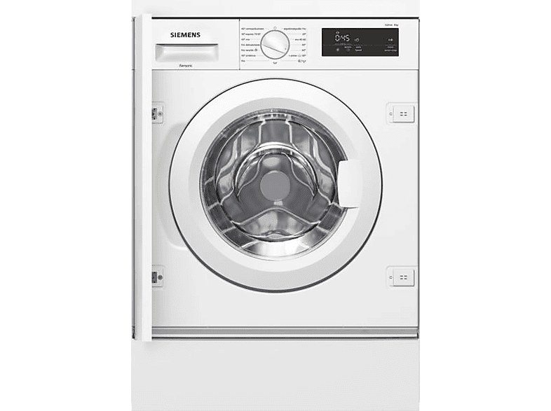 SIEMENS WI12W327ES Serie IQ500 8 kg 1200 rpm 8 programas WaterPerfect Plus VarioSpeed Blanco