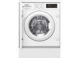 Lavadora secadora integrable - SIEMENS WI12W327ES, Serie IQ500, 8 kg, 1200 rpm, 8 programas, WaterPerfect Plus, VarioSpeed,  Blanco