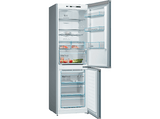 Frigorífico combi - Bosch KGN36VIDA, No Frost, 186 cm, 326 l, Cajón VitaFresh, EasyAccess, Inox antihuellas
