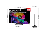 TV OLED 77 - LG OLED77C65LA, OLED 4K, Procesador Inteligente α11 AI Processor 4K Gen3, Smart TV, DVB-T2 (H.265), Negro