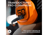 Auriculares gaming - Logitech G A50 X MCLAREN, Estación base, Multidispositivo, HDMI 4K, Lightspeed, Micrófono, PC-MAC-PS-XBOX, Bluetooth, Naranja