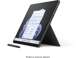 Convertible 2 en 1 - Microsoft Surface Pro 9, 13 2K QHD+, Intel® Evo™ Core™ i5-1235U, 8 GB RAM, 256 GB SSD, W11 Home, Graphite