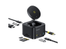 Docking Station - Baseus Serie MagPro II HUB 7 en 1, Con Carga Inalámbrica Magnética de 15W, Qi2, Pantalla dual 4k, Ultrarrápido 100W, Negro