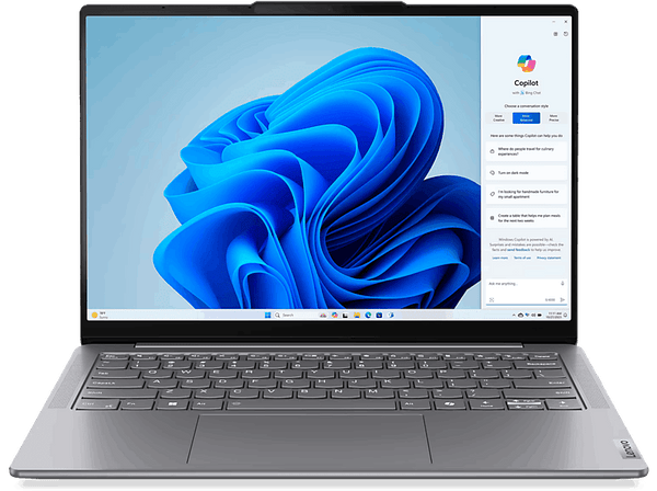 Portátil - Lenovo Yoga Slim 7 14IMH9, 14" WUXGA, Intel® Evo™ Edition Core™ Ultra 7 155H, 32 GB, 1 TB SSD, Arc™ Onboard Graphics, Windows 11 Home, Gris