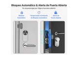 Cerradura electrónica - Ezviz DL01 Pro+DL01CP+A3 Kit, Aluminio, 4 pilas alcalinas AA, Ezviz, Gris