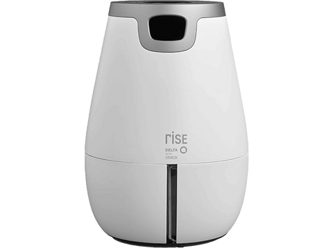 Cafetera de cápsulas - Delta Q Rise con Starck, 19 bar, 1 l, 1250 W, Blanco