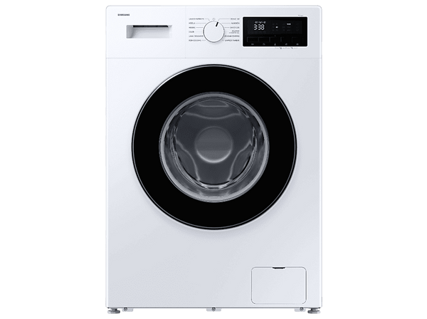 Lavadora carga frontal - Samsung WW80FG3M05AWEC, 8 kg, 1400 rpm, 12 programas, Motor Digital Inverter, Clase A, Blanco