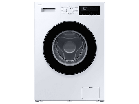 Lavadora carga frontal - Samsung WW80FG3M05AWEC, 8 kg, 1400 rpm, 12 programas, Motor Digital Inverter, Clase A, Blanco