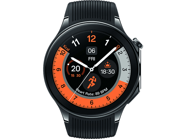 Smartwatch - OPPO Watch X, 1,43” AMOLED, Autonomía de hasta 12 días, Snapdragon W5 Gen 1, 32 GB, 2 GB RAM, Platinum Black