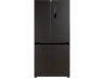 Frigorífico americano - Cecotec Bolero CoolMarket 4D 490 Dark E, No Frost, 183 cm, 490 l, Inverter Plus, Inoxidable anti-huellas, Dark