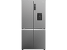 Frigorífico americano - Haier Cube 90 Series 5 HCR5919EHMP, No Frost, 190 cm, 525 l, Dispensador agua, Fabricador hielo, Inox