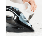 Plancha de vapor - Taurus Atlantis 3100 Digital Pump, Tecnología Ultra X-Slide Bisel, Apagado automático, 3100 W, Pantalla digital, 350 ml, Azul