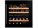 Vinoteca - Climadiff CBI40DB1, Ventilado, 36 Botellas, 5-20 °C, 2 Zonas de Temperatura, Iluminación Interior, Negro