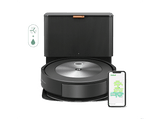 Robot friegasuelos - iRobot Roomba Combo j5+, 750 w, 360 ml, 72 min Autonomía, Grafito