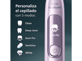 Cepillo eléctrico - Philips Sonicare HX3792/12 Serie 4100 Special Edition, Autonomía 14 días, Tecnología sónica, Sensor de presión, Rosa