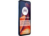 Móvil - Motorola Moto g15, Navy Peony, 512 GB, 8 GB RAM, 6.72 LCD, MediaTek Helio G81, Full HD+, Cuero Vegano, 5200 mAh