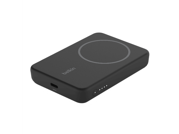 Powerbank - Belkin BPD004BTBK, 5000 mAh, USB-C, Para iPhone, Negro