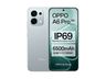Móvil - OPPO A6 Pro 5G, Lunar Titanium, 256GB, 8GB RAM, 6.57" AMOLED, Mediatek Dimensity 6300 (6nm), 6.500mAh, IP69, Pantalla AMOLED 120 Hz