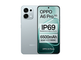 Móvil - OPPO A6 Pro 5G, Lunar Titanium, 256GB, 8GB RAM, 6.57 AMOLED, Mediatek Dimensity 6300 (6nm), 6.500mAh, IP69, Pantalla AMOLED 120 Hz