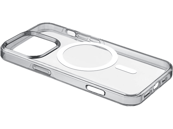 Funda - CellularLine, Para Apple iPhone 16 PRO, Trasera, TPU, MagSafe, Transparente