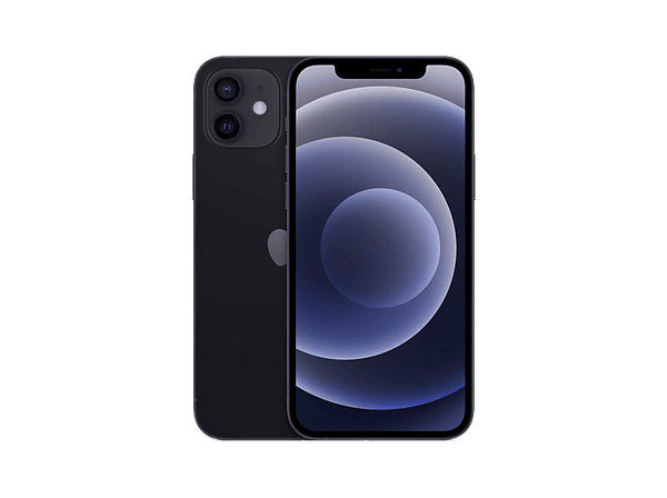 REACONDICIONADO Excelente APPLE iPhone 12, Negro, 256 GB, 5G, 6.1" OLED Super Retina XDR, Chip A14 Bionic, iOS